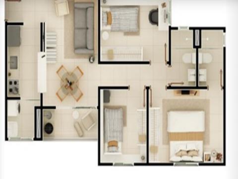 Apartamento à venda com 4 quartos, 63m² - Foto 16