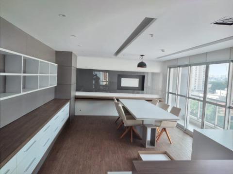 Conjunto Comercial-Sala para alugar com 1 quarto, 162m² - Foto 13